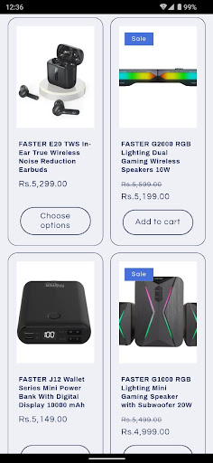 Faster Mobile Accessories Screen 3