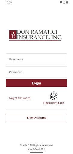 Android application Don Ramatici Insurance Online screenshort