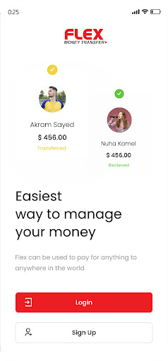 Android application Flex Money screenshort