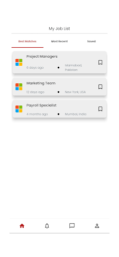 Android application Right Crew screenshort