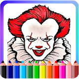 How To Color Pennywise IT (pennywise wallpaper) icon
