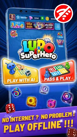 Game screenshot Ludo SuperHero - Fun dice game apk download