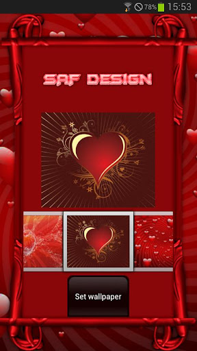 Valentine´s GO Launcher Theme