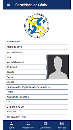 Sindicato Bancários de Maringá Screen 2