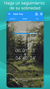 Sober Time: Contador sobriedad Screenshot