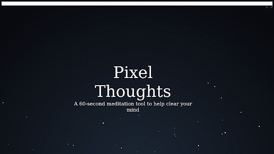 Pensamentos sobre pixels