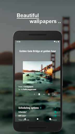 Android application Wallpaper (from Reddit) screenshort