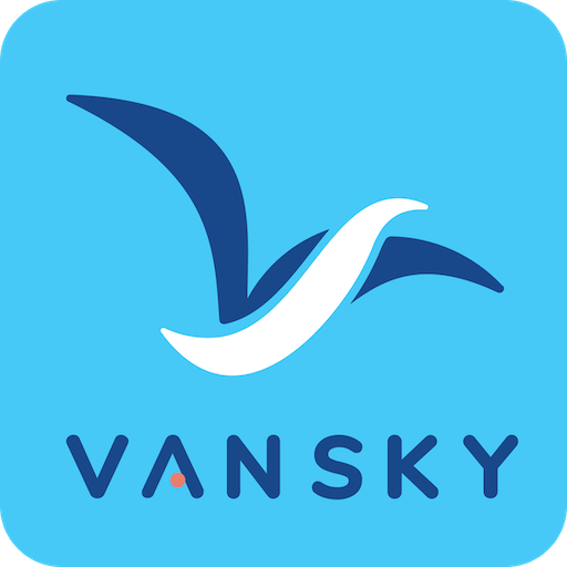 温哥华天空 Vansky logo