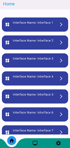 Android application Asari-Integrator screenshort