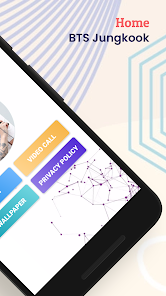 Captura de Pantalla 2 BTS Jungkook Fake Chat & VCall android