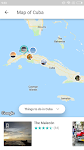 screenshot of Cuba Travel Guide in English w