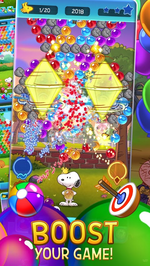Bubble Shooter - Snoopy POP!のおすすめ画像4