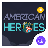 Heroes-APUS Launcher theme icon