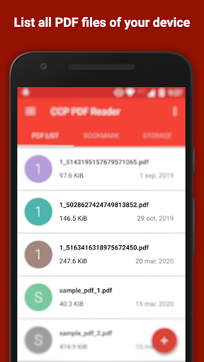Android application PDF Reader for Android by CCP screenshort