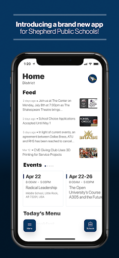 Android application Shepherd Bluejays screenshort