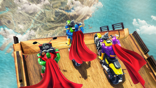 Super Hero Game Bike Game 3D v4.7 (Unlocked) Gallery 4