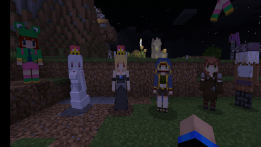 MCPE Cute Girls Mob Screen 3