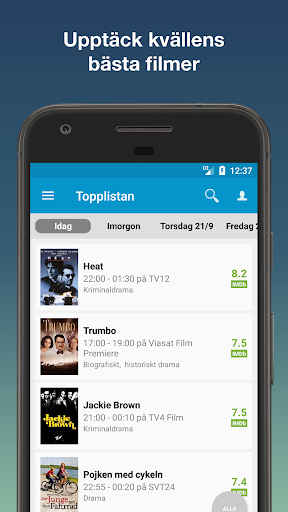 TV24.se - Svensk TV-tablå Screen 2