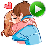 Cover Image of Download WASticker Love in love  APK