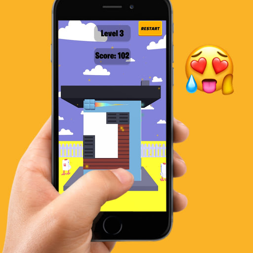 Relaxing House Painting Puzzle Game