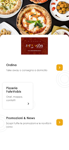 Android application Ristorante Fate Vobis screenshort
