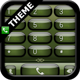 exDialer Jelly Olive Theme icon