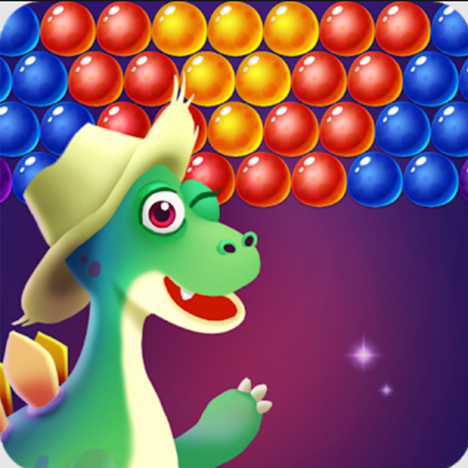 Bubble Shooter Primitive Dinosaurs - Egg Shoot