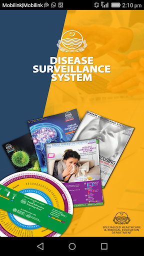 Android application DSS (Disease Surveillance Syst screenshort