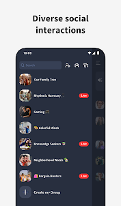 Fambase: Live & Group Chat