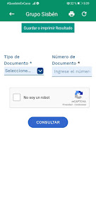 Captura 5 Sisbén: consultar grupo 2022 android