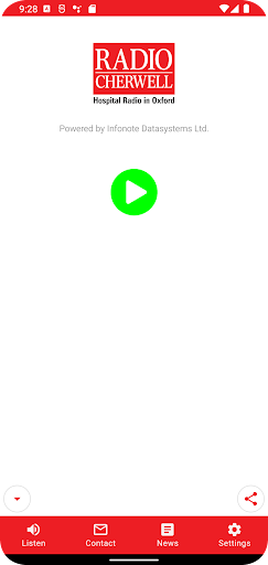 Android application Radio Cherwell screenshort