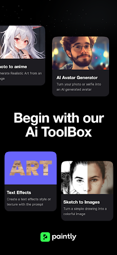 PaintlyAI - AI Art Generator Screenshot 3 - AppWisp.com