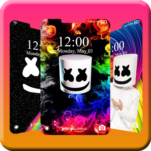 HD Marshmello Wallpapers and B logo