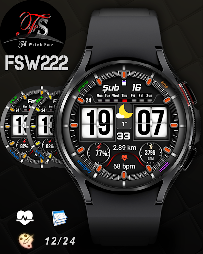 Android application FSW222 WATCHFACE screenshort