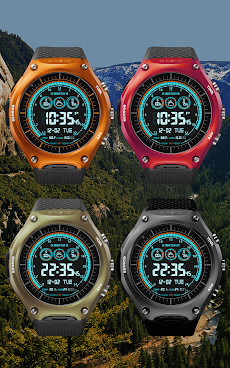 V03 WatchFace for Android Wearのおすすめ画像1