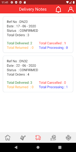 Nebo Driver Screen 3
