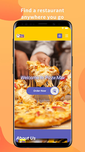 Android application Pizza Max UK screenshort
