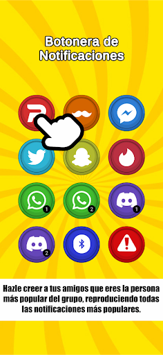 Android application Botonera de Notificaciones screenshort