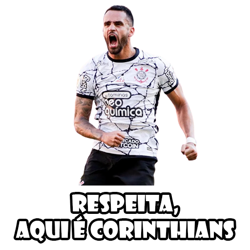 Sticker Engraçados Corinthians logo