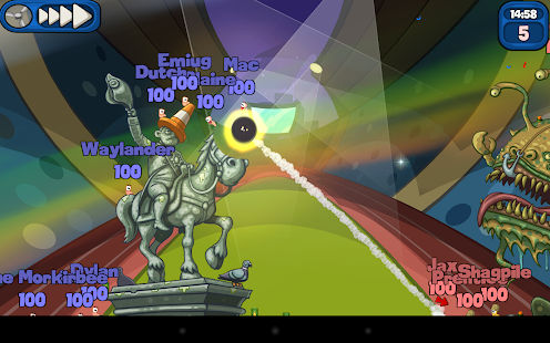 Worms 2: Tangkapan Layar Armageddon
