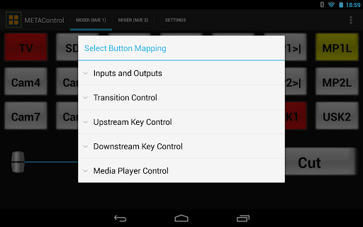 METAControl Screen 3