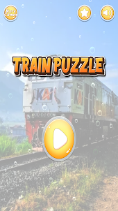 Train jigsaw puzzles