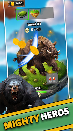 Raiding clickers Screen 2