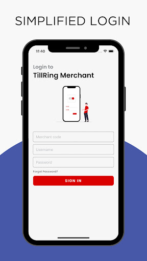 Android application TillRing - Restaurant screenshort