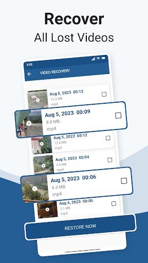 Deleted Video Recovery Screen 2