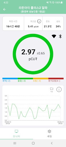 라돈아이 플러스2 알파 Screen 2