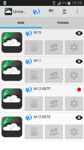 Urmet Cloud Net Screen 2