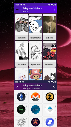 Telegram Stickers Catalogue screenshot 28