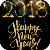 Feliz año nuevo 2018 Fondos para celular icon