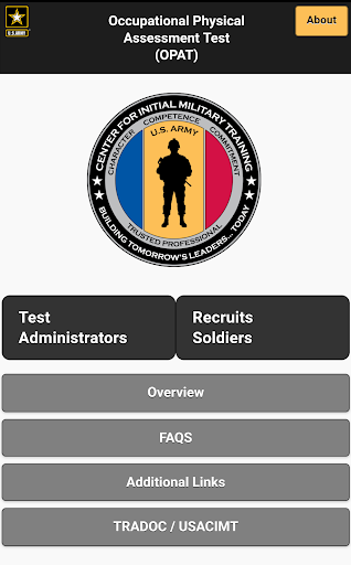 Android application OPAT screenshort